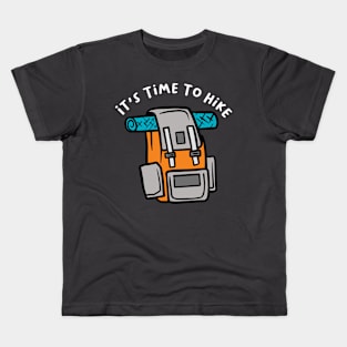 Time To Hike Kids T-Shirt